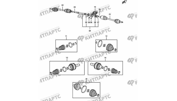 Приводы (АКПП) FAW Besturn X80