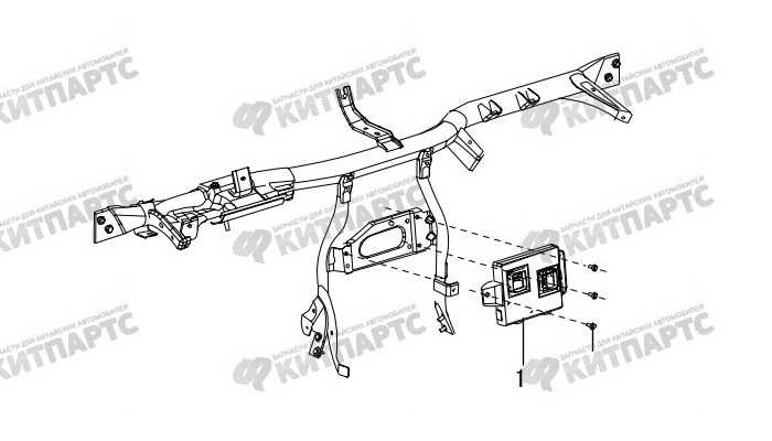 Блок управления электрооборудованием Great Wall Hover H3